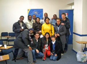 The Celta class and some of our students
